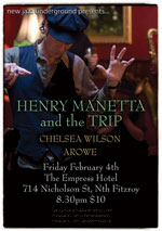 Henry Manetta and the Trip - Empress Poster