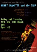 Henry Manetta and the Trip poster